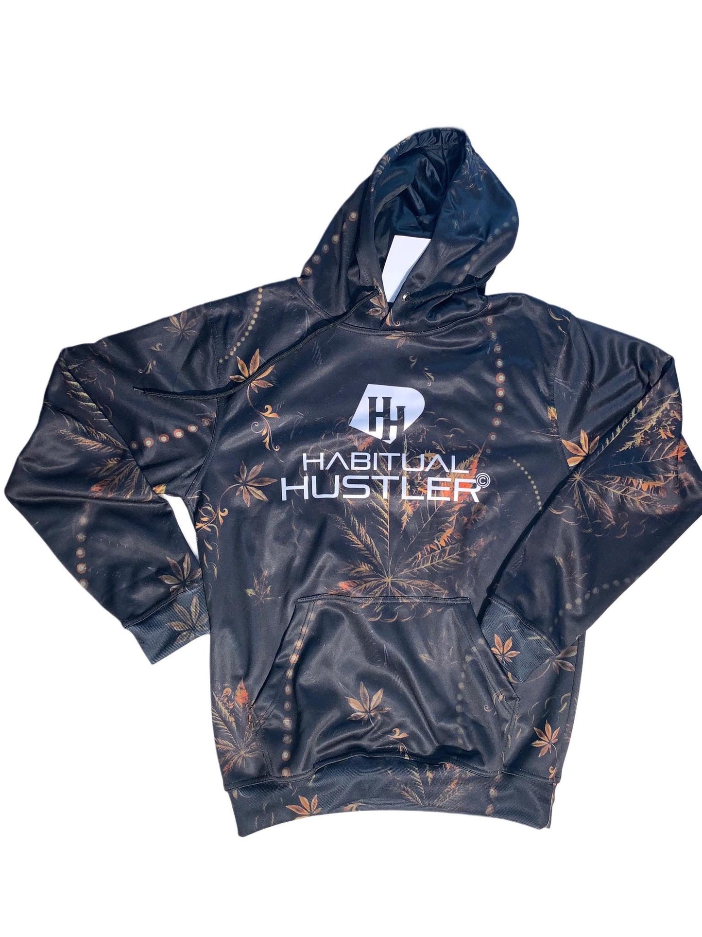 Habitual Hustler 420 Gold Hoodie